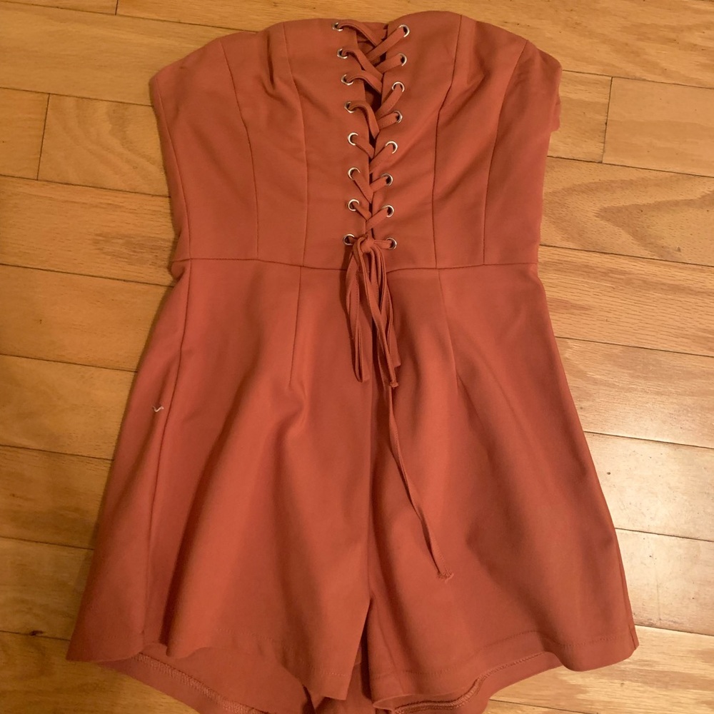 Orange Romper - image 1